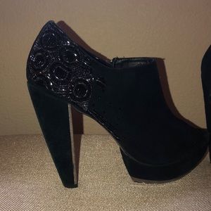 Sam Edelman open toed booties